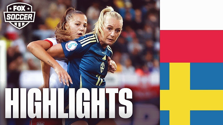 Sweden vs Poland Highlights |Women's Football 2025