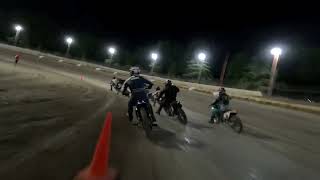 what NOT to do! flattrack motorcycle racing. sycamore speedway. #onthemove #youtube #motorcycle