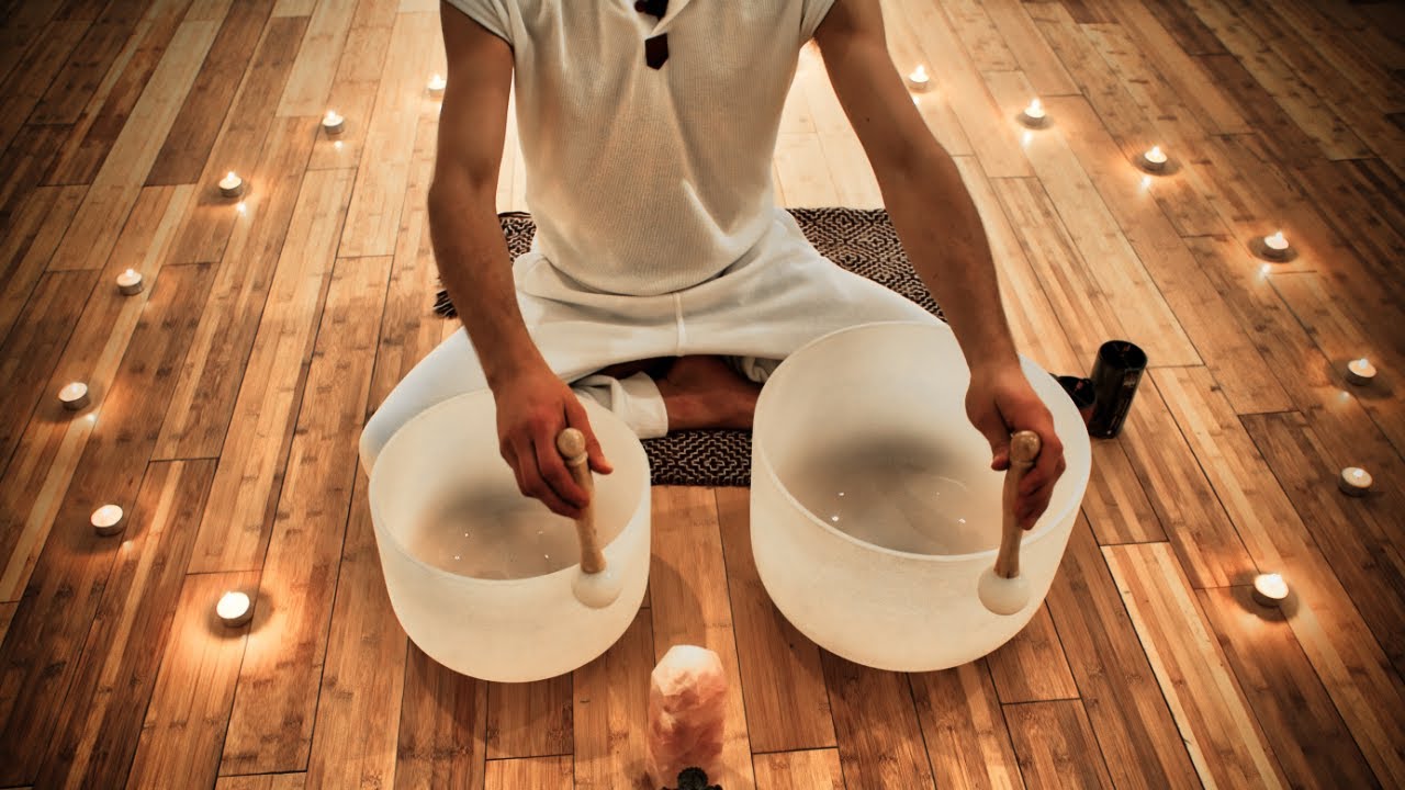 How To Play Crystal Singing Bowls YouTube