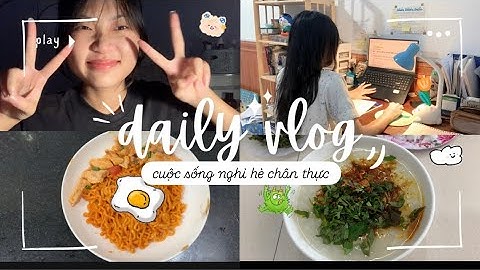 [daily vlog] Cuộc sống nghỉ hè chân thực của học sinh cấp 3 𐔌՞. .՞𐦯 (sắp đi học lại)
