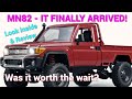 Mn82 112 toyota landcruiser  it finally arrived box opening and review