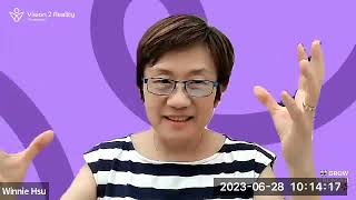 Podcast Season - 2 - Episode 11 - Winnie Hsu - Founder Vision 2 Reality