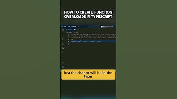 function overloading in typescript || Hindi/ Urdu || Ninja learners