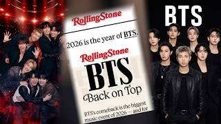 2026 TAKEOVER 🤯 Rolling Stone Just Crowned BTS Again… And Rival Fandoms Are PANICKING