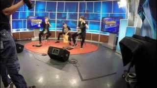 Playing Cajón on TV with Emil & Dariel! Paranoid - Enter Sandman - Rockcellos