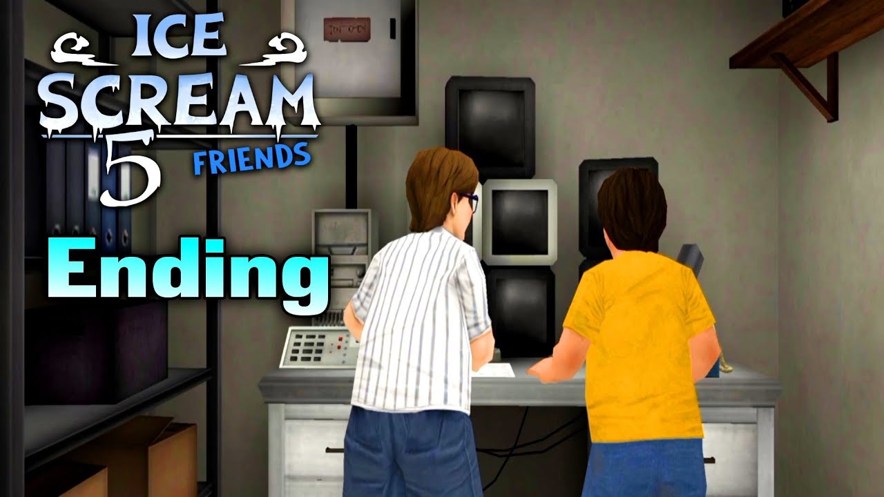 Ice Scream 5 Escape Ending
