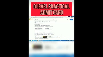 O level practical admit card. #ccc #O-level how to download o level admit card