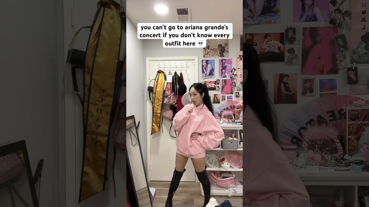 ARIANA GRANDE CONCERT OUTFITS!☁️ 