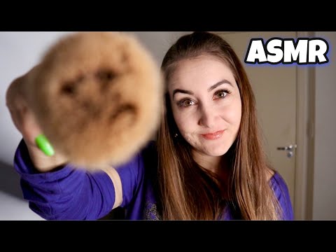 ASMR - FAST AND AGGRESSIVE: FAZENDO SUA MAQUIAGEM COMPLETA 💄