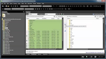 Publishing with Expression Web 3 or 4
