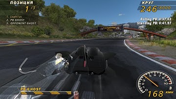 FlatOut 2. Riverbay Circuit 1, 0x nitro - 36"87 (WORLD RECORD)