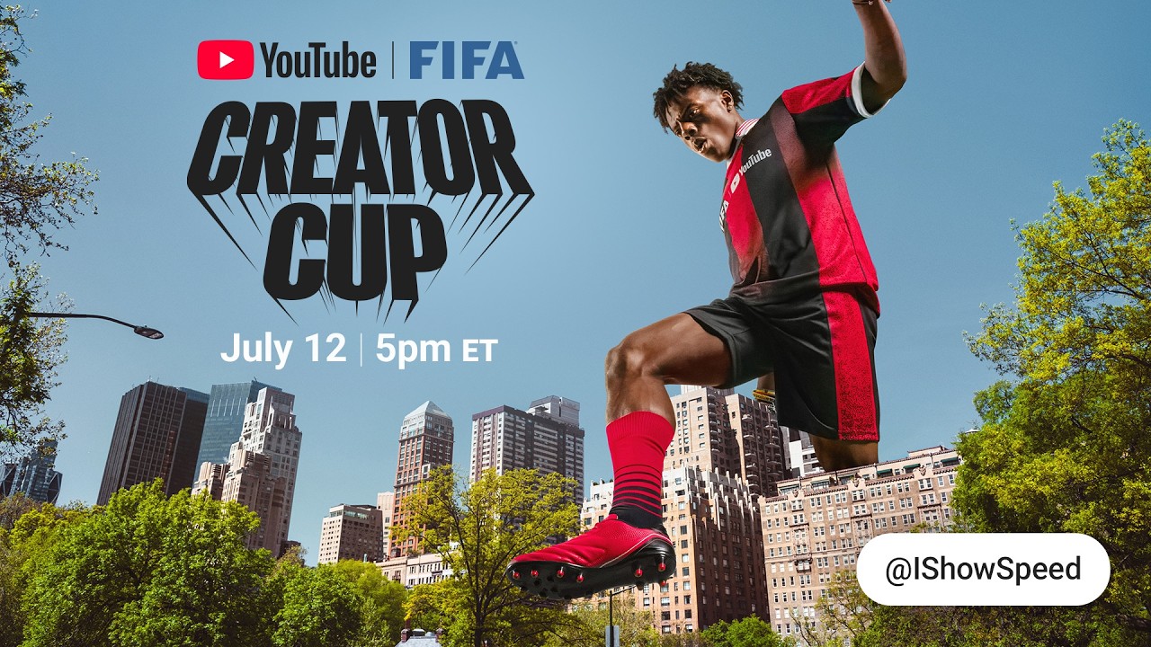 The YouTube FIFA Creator Cup | Watch LIVE July 12 at 5 PM ET