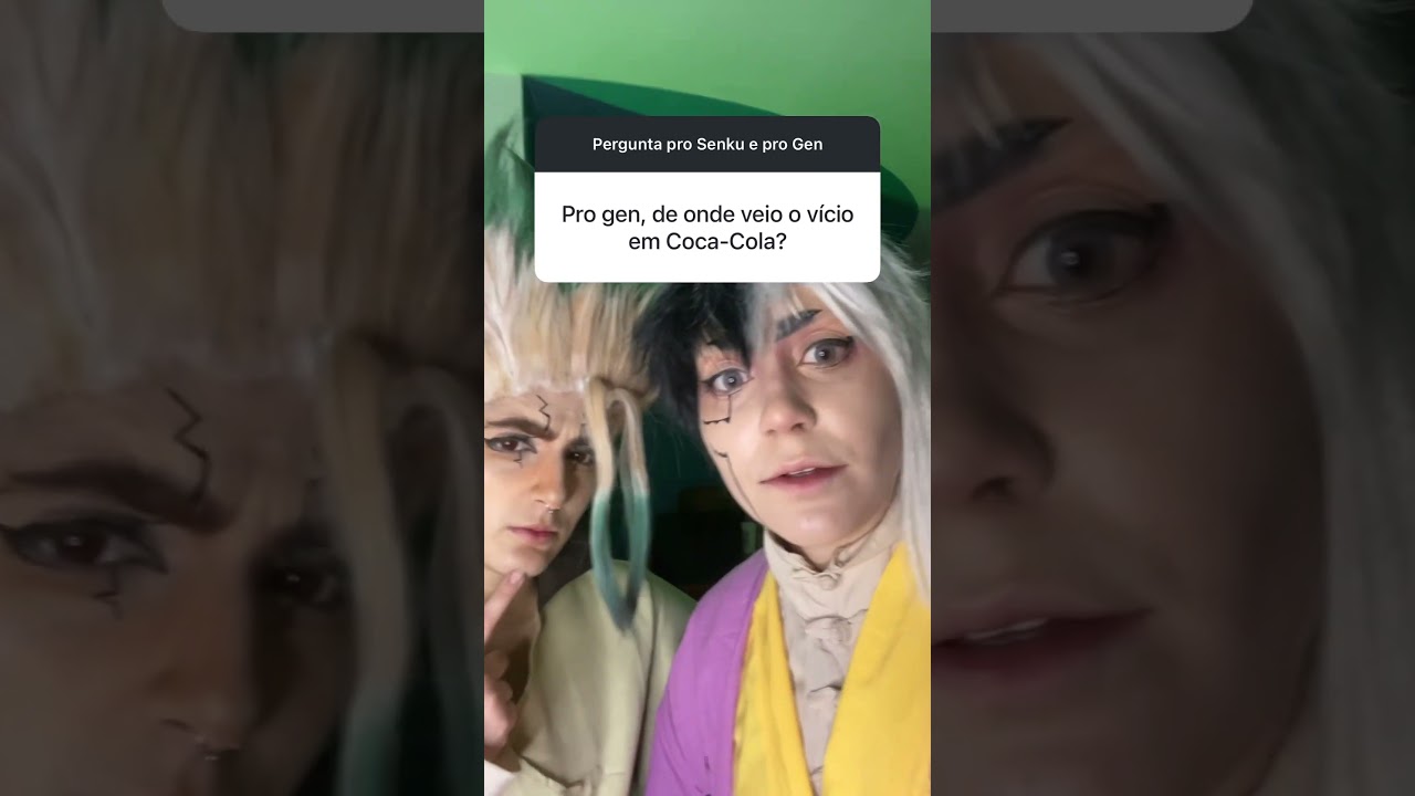 SENKU E GEN RESPONDEM #cosplay #drstone #senku @Nandalorenzine