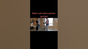 Static curls are a great partner exercise #fitness #curls #strength #partnerworkouts