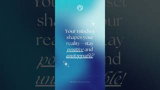 Your mindset is the key to unlocking your potential.