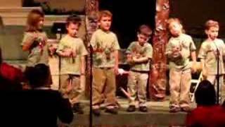 Avery's First Christmas Program