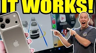 I Found a Secret Hack for Apple Carplay on Tesla! ~ ft.Tesstudio Module