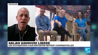 Salah Hamouri s'exprime sur France 24 après sa libération