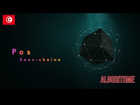 #24 Algorithme - les Fonctions Prédéfinie sous-chaine/pos (Algorithme - Python)(be tounsi)