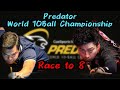 Carlo Biado vs Naoyuki Oi 【Predator World 10Ball Championship】