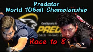 Carlo Biado vs Naoyuki Oi 【Predator World 10Ball Championship】