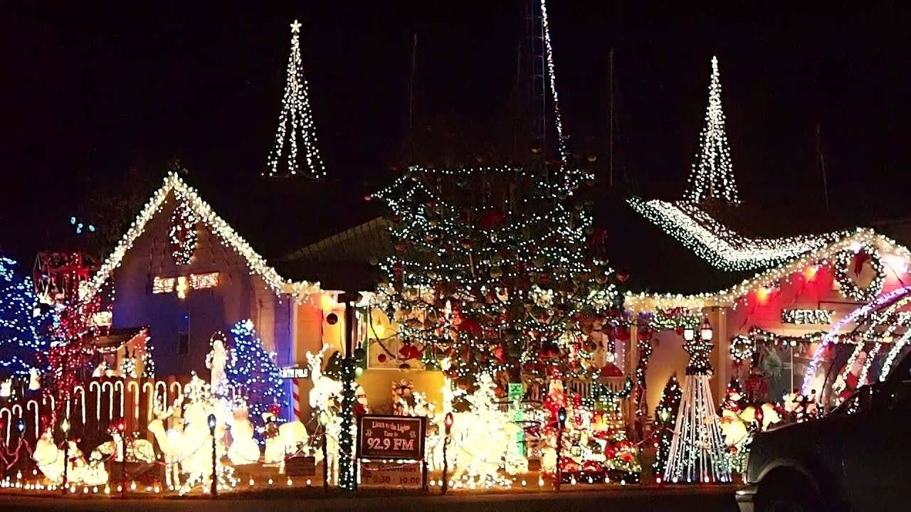 Greeley Grizwald's Christmas lights 2014 YouTube