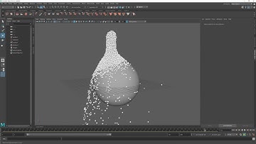 Basics of Maya particle collision