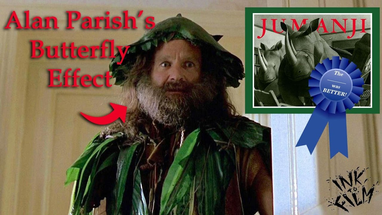 “Alan Parish’s Butterfly Effect” ITF Read & Watch: Jumanji (1981 book &  1995 film) [AUDIO ONLY]