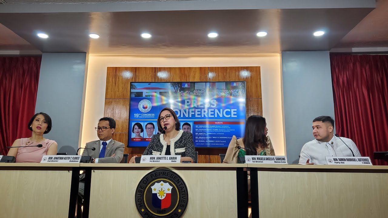 Press Conference House of Representatives of the Philippines May 14 ...