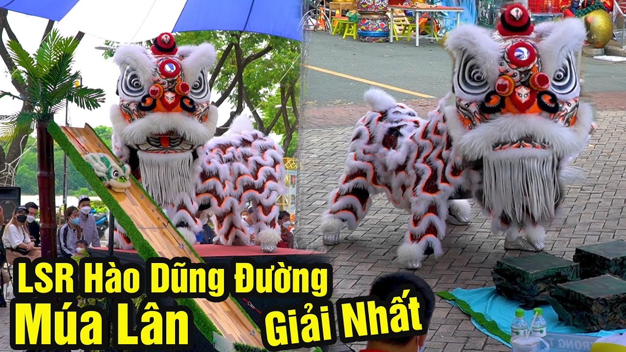 Múa Lân Hay Nhất 2022 LSR Hào Dũng Đường giải nhất Múa Lân Địa Bửu thi Giải Lân Sư Rồng Q7