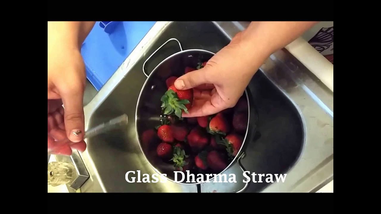 Remove Strawberry Stems the EcoFriendly Way! YouTube