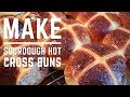 Hot Cross Buns Tutorial - Sourdough or Instant Yeast