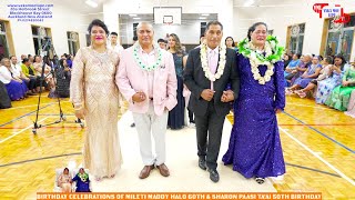 Birthday Celebrations of Mileti Maddy Halo 60th &amp; Sharon Paasi Ta&#39;ai 50th Birthday.