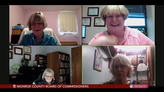 Monroe County Commissioners, May 26, 2021