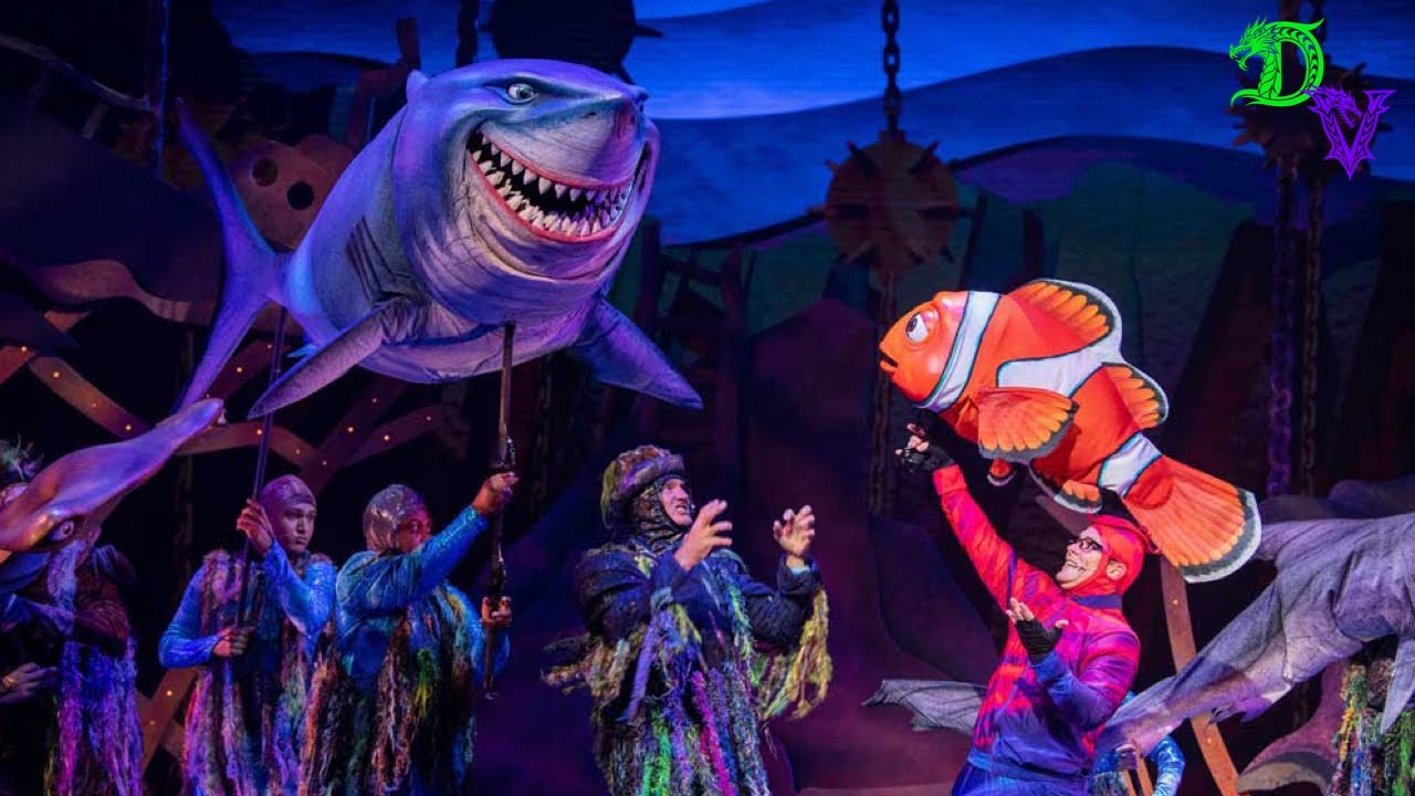 Finding Nemo The Big Blue and Beyond 2025 Full Show at Disney’s Animal Kingdom in Walt Disney World 