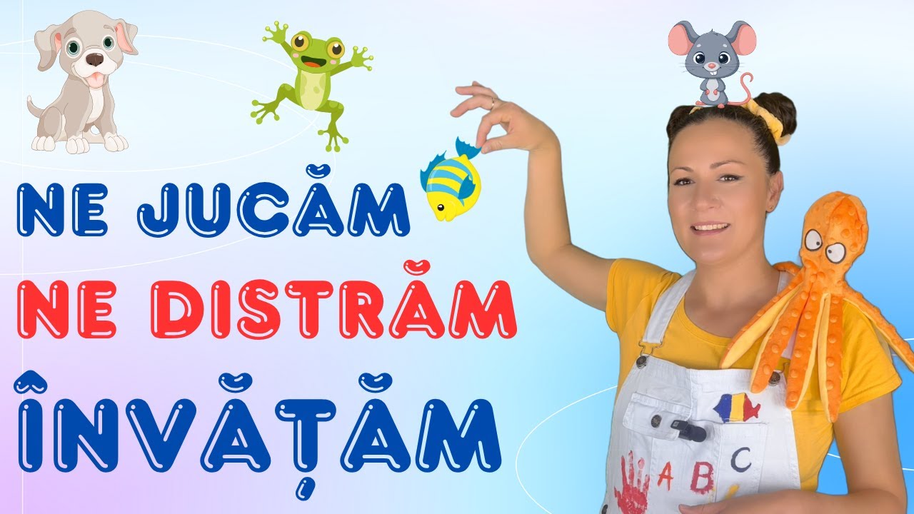 🎵🎉Joacă și Cântecele pentru Copii Mici – Spălăm, Numărăm, Dansăm! | Doamna Andra