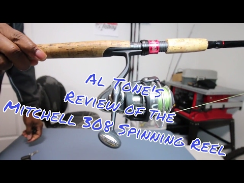 Al Tone's Googan Style Review of the Mitchell 308 Spinning Reel 