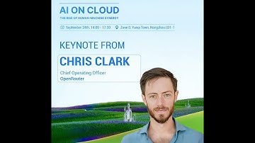 OpenRouter COO at Apsara 2025: Build the Brain of Your AI Stack​​