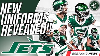 🚨BREAKING: New York Jets NEW Uniforms REVEALED!! | LIVE Reaction!