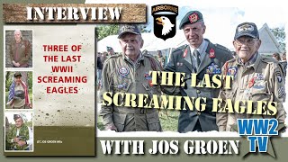 DDay - Three of the last 101st Airborne Screaming Eagles