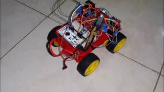 ioio 4×4 bluetooth robot using android phone to control