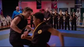 Cobra Kai Season 4 - ROBBY BREAKS KENNYS NOSE