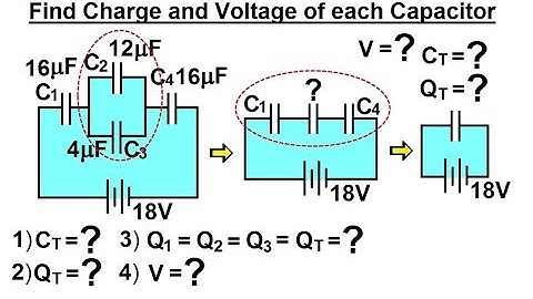 Physics - E&M: Ch 39.2 Capacitors & Capacitance Understood (20 of 27) C=?, V=? of Each Capacitor