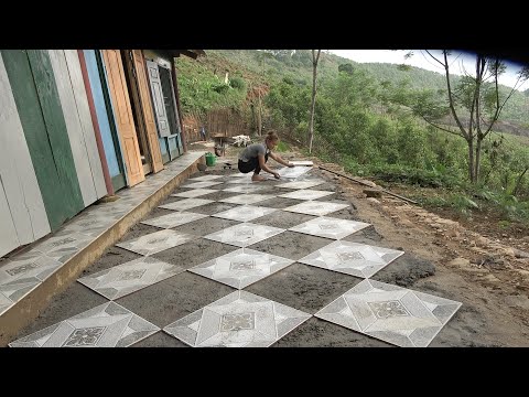 BUILD CABIN, Patio Tiles Wooden House - Dao Farm Life, LIVING OFF GRID