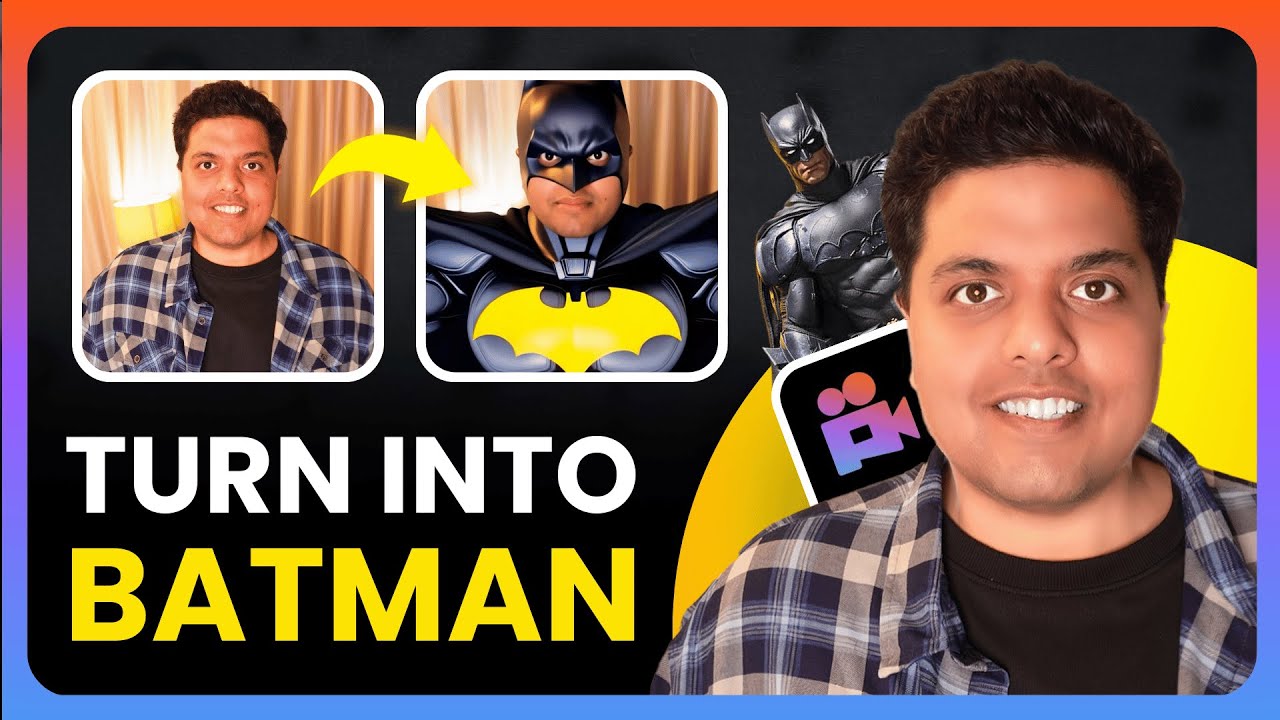 How To Turn into Batman with AI | Trending Batman AI Video Effect (2025 ...