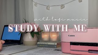 STUDY WITH ME 1 HOUR | with lofi music 🎶 | no breaks - pinkhoney by pinkhoney 101 views 1 year ago 50 minutes