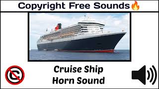 Cruise Ship Horn Sound / Vechile Sound/ #nocopyright /(Copyright Free Game & Interface Sounds) screenshot 1