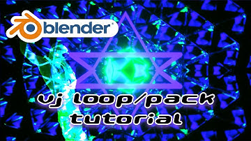Blender - Easy Beginner Tutorial in Eevee - How to Create a VJ Loop/Pack