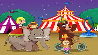 Animal Fair Nursery Rhyme 🎵 | Cute Kids Song