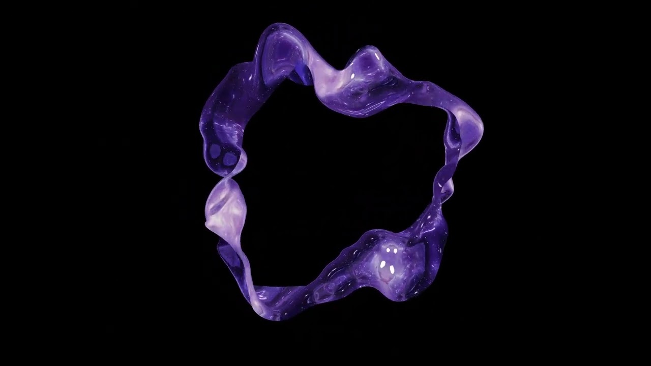 Hypnotic Purple Circle Dance | HD | Mesmerizing Screensaver Loop | Calming | 💜